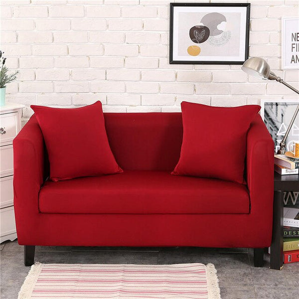 Lush Flowers Elastic Sofa Protector Cover for Living Room Sofa Slipcovers Sectional L Shape Sofacover 1/2/3/4 Seater