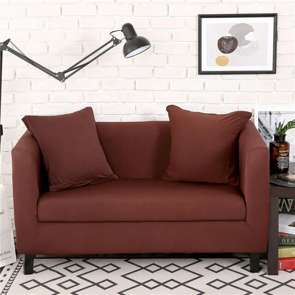 Lush Flowers Elastic Sofa Protector Cover for Living Room Sofa Slipcovers Sectional L Shape Sofacover 1/2/3/4 Seater