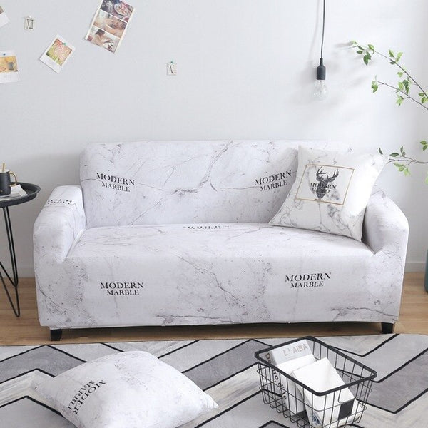 Lush Flowers Elastic Sofa Protector Cover for Living Room Sofa Slipcovers Sectional Universally Shape Sofacover for Living Room
